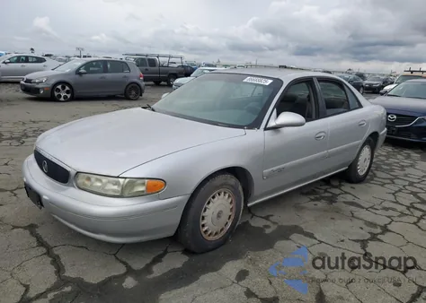 2001 Buick Century Limited z USA, uszkodzony, nr VIN 2G4WY55J111214580